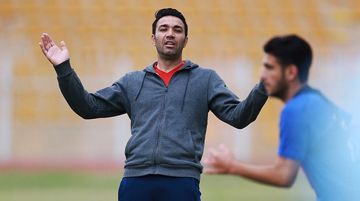 جلسه تمرینی تیم فوتبال نساجی مازندران