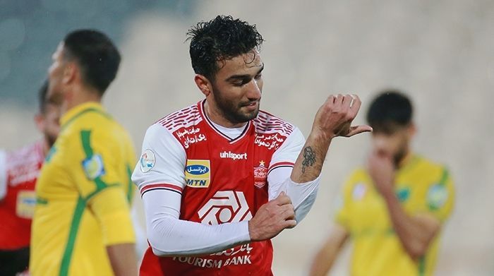 پرسپولیس ۱ - ۰ صنعت نفت آبادان