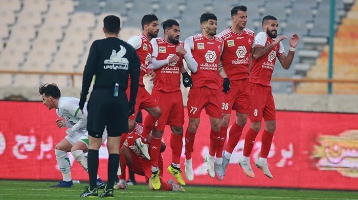 پرسپولیس ۱ - ۱ ذوب آهن