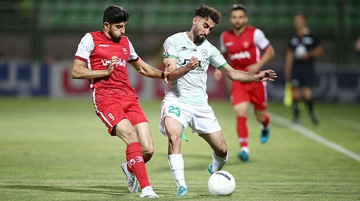 ذوب آهن ۰ - ۰ پرسپولیس