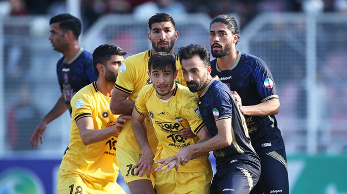 نساجی مازندران ۰ - ۱ سپاهان