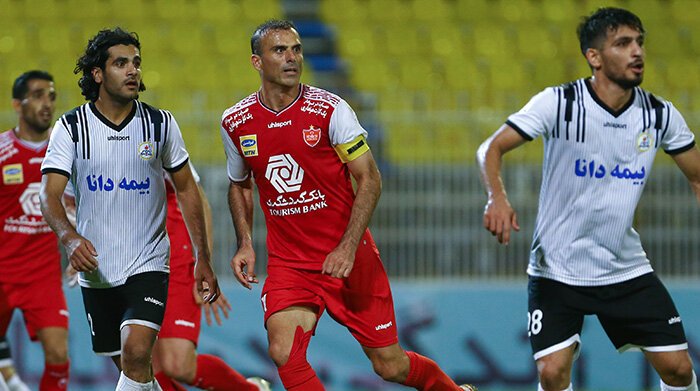 نفت مسجد سلیمان ۰ - ۰ پرسپولیس