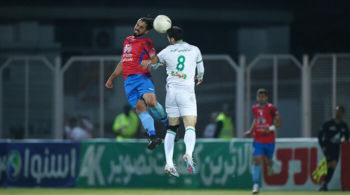 نساجی مازندران ۰ - ۰ آلومینیوم اراک