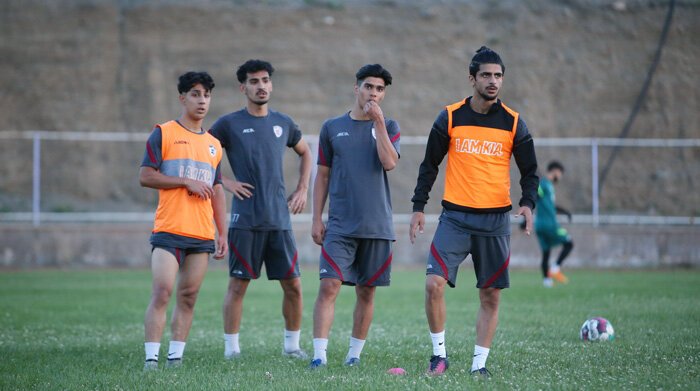 جلسه تمرینی تیم فوتبال آکادمی کیا