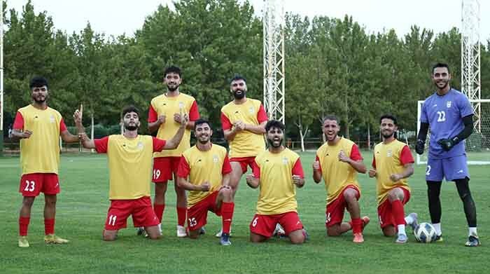 جلسه تمرینی تیم ملی فوتبال امید ایران