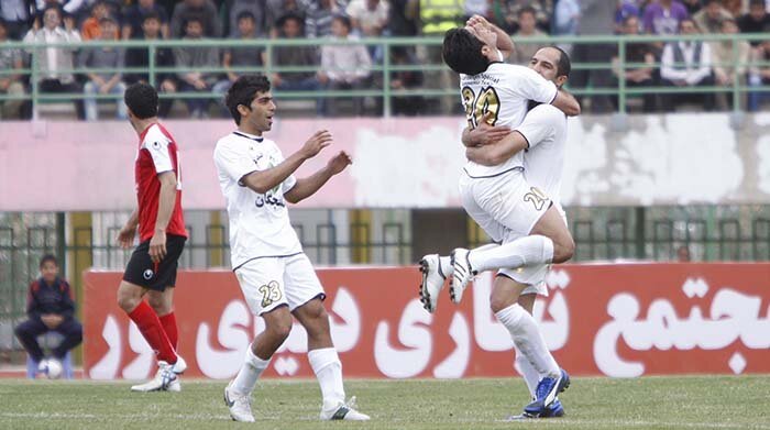 صبای قم ۲ - ۰ پرسپولیس