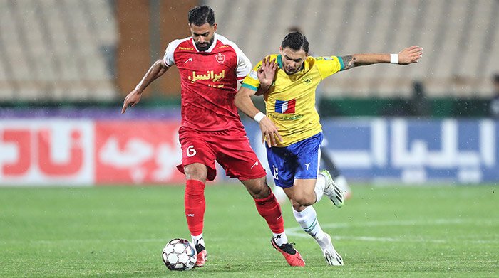 پرسپولیس ۲ - ۲ صنعت نفت آبادان