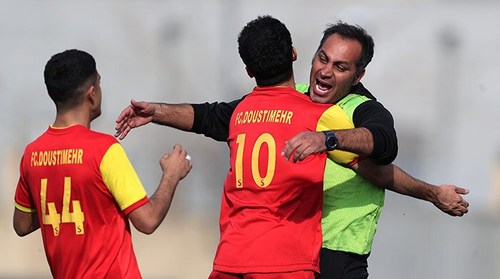 دوستی مهر ۱ - ۰ پرسپولیس