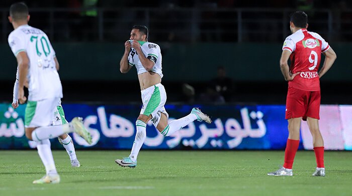 آلومینیوم اراک ۱ - ۰ پرسپولیس