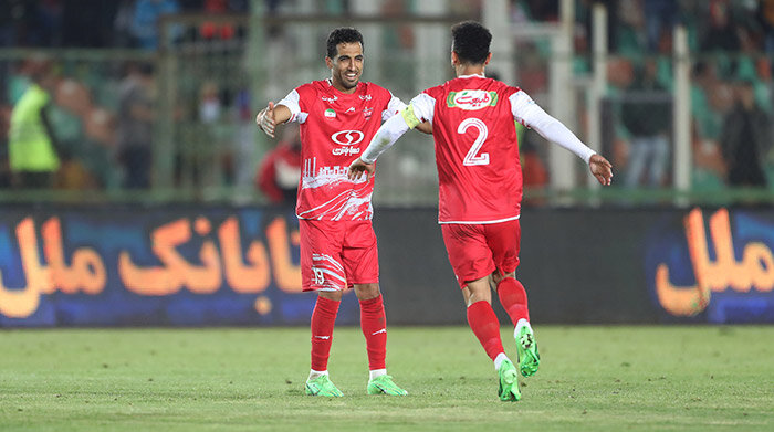 پرسپولیس ۲ - ۰ شمس آذر