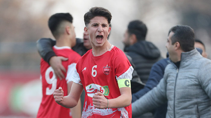 پرسپولیس ۳ - ۱ پارسیان جوان ایرانیان