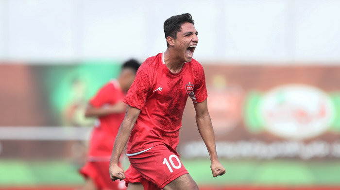 پرسپولیس ۲ - ۰ نارنجی پوشان کوهسار