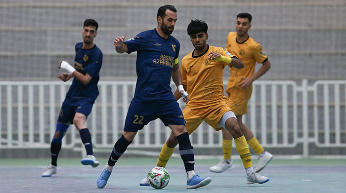 عرشیا آذربایجان شهرقدس ۰ - ۱ پالایش نفت بندرعباس