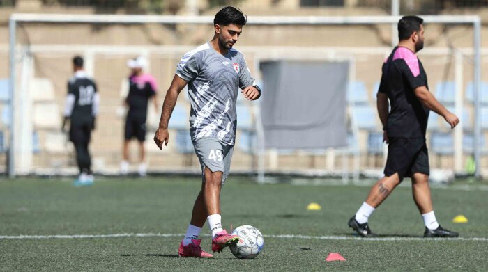 جلسه تمرینی تیم فوتبال آکادمی کیا