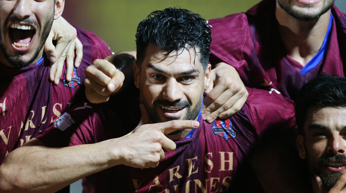 پارس جنوبی جم ۰ - ۲ نساجی مازندران