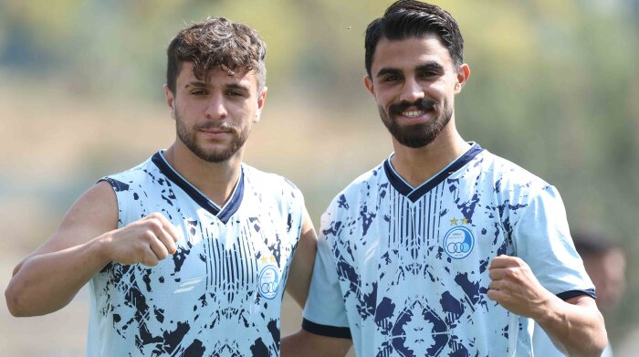 جلسه تمرینی تیم فوتبال استقلال (ب)