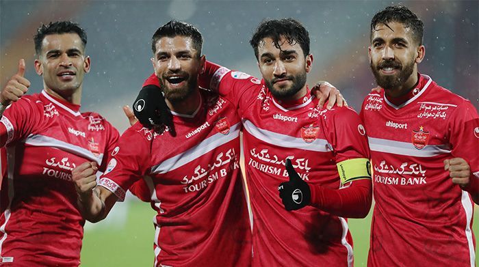 پرسپولیس ۴ - ۰ ویستا توربین