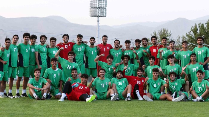 اردوی آماده سازی و تدارکاتی تیم فوتبال جوانان ایران