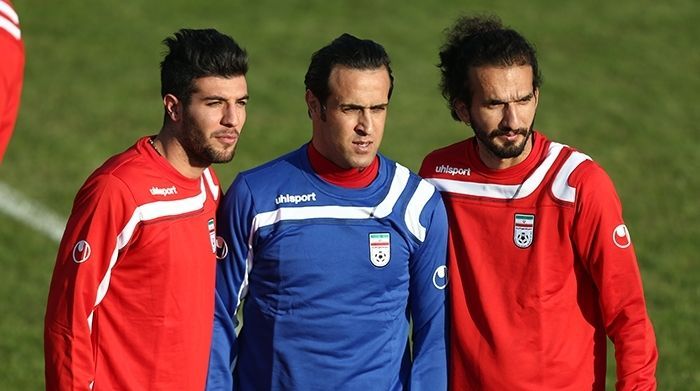 جلسه تمرینی تیم ملی فوتبال امید ایران