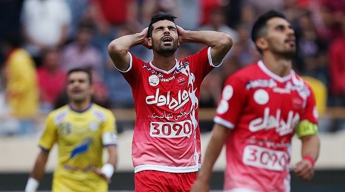 پرسپولیس ۰ - ۲ نفت تهران