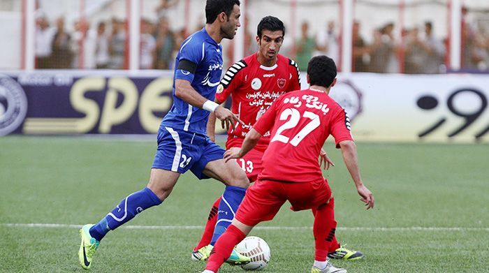 داماش گيلان ۱ - ۰ پرسپولیس