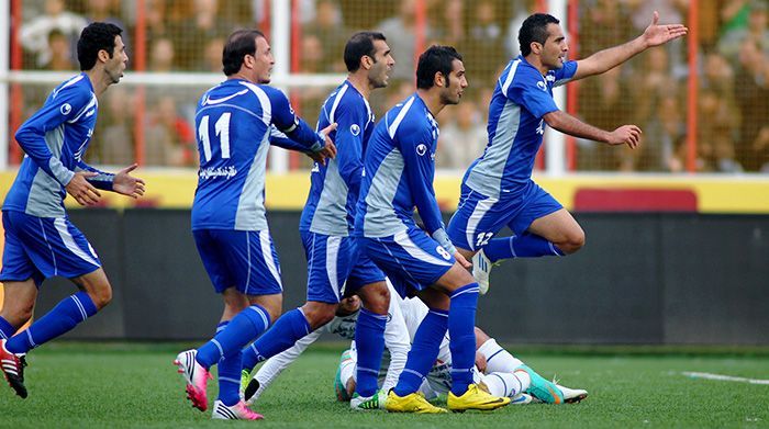 داماش گيلان ۱ - ۰ استقلال