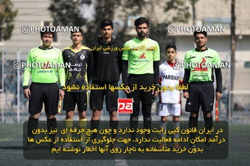 2221199, تهران, ایران, لیگ دسته دوم فوتبال نونهالان تهران، فصل ۱۴۰۳-۱۴۰۲، دور رفت، هفته سوم، 1402/12/12، ورزشگاه بهار عبدل آباد، فولاد گستر ۱ - ۰ اهورا پارسه نوین