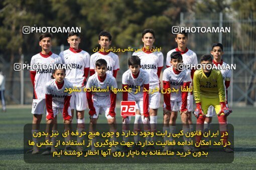 2221200, تهران, ایران, لیگ دسته دوم فوتبال نونهالان تهران، فصل ۱۴۰۳-۱۴۰۲، دور رفت، هفته سوم، 1402/12/12، ورزشگاه بهار عبدل آباد، فولاد گستر ۱ - ۰ اهورا پارسه نوین