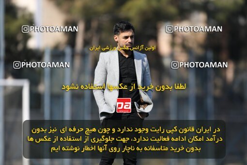 2221258, تهران, ایران, لیگ دسته دوم فوتبال نونهالان تهران، فصل ۱۴۰۳-۱۴۰۲، دور رفت، هفته سوم، 1402/12/12، ورزشگاه بهار عبدل آباد، فولاد گستر ۱ - ۰ اهورا پارسه نوین