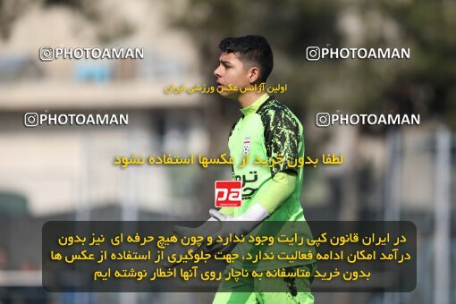 2221263, تهران, ایران, لیگ دسته دوم فوتبال نونهالان تهران، فصل ۱۴۰۳-۱۴۰۲، دور رفت، هفته سوم، 1402/12/12، ورزشگاه بهار عبدل آباد، فولاد گستر ۱ - ۰ اهورا پارسه نوین