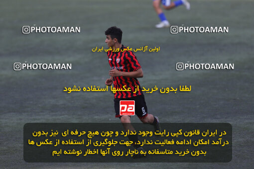 2509577, تهران, ایران, لیگ برتر فوتبال نوجوانان تهران، فصل ۱۴۰4، دور رفت، هفته دوم، 1404/05/17، ورزشگاه امام رضا تهران، استقلال ۱ - ۲ آکادمی کیا